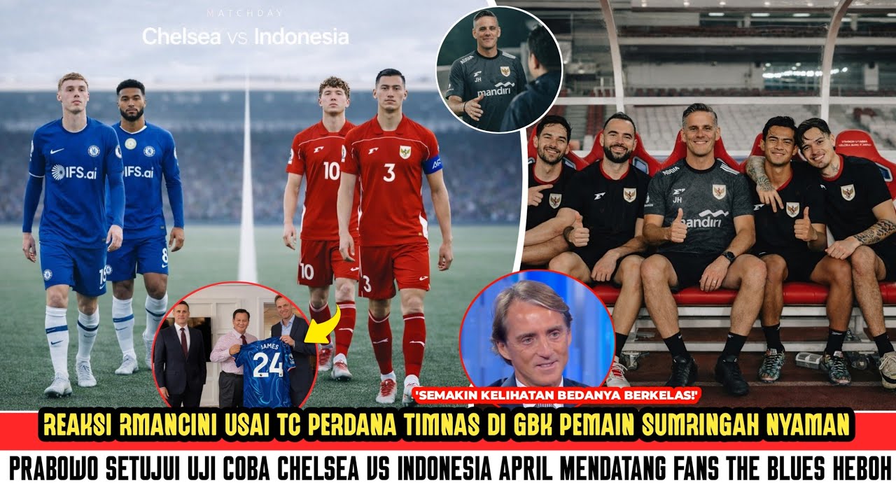 🔥MAKIN BERKELAS! RMANCINI Jujur Lihat TC Perdana JHERDMAN~Saat Presiden Terima TAWARAN CHELSEA❓️