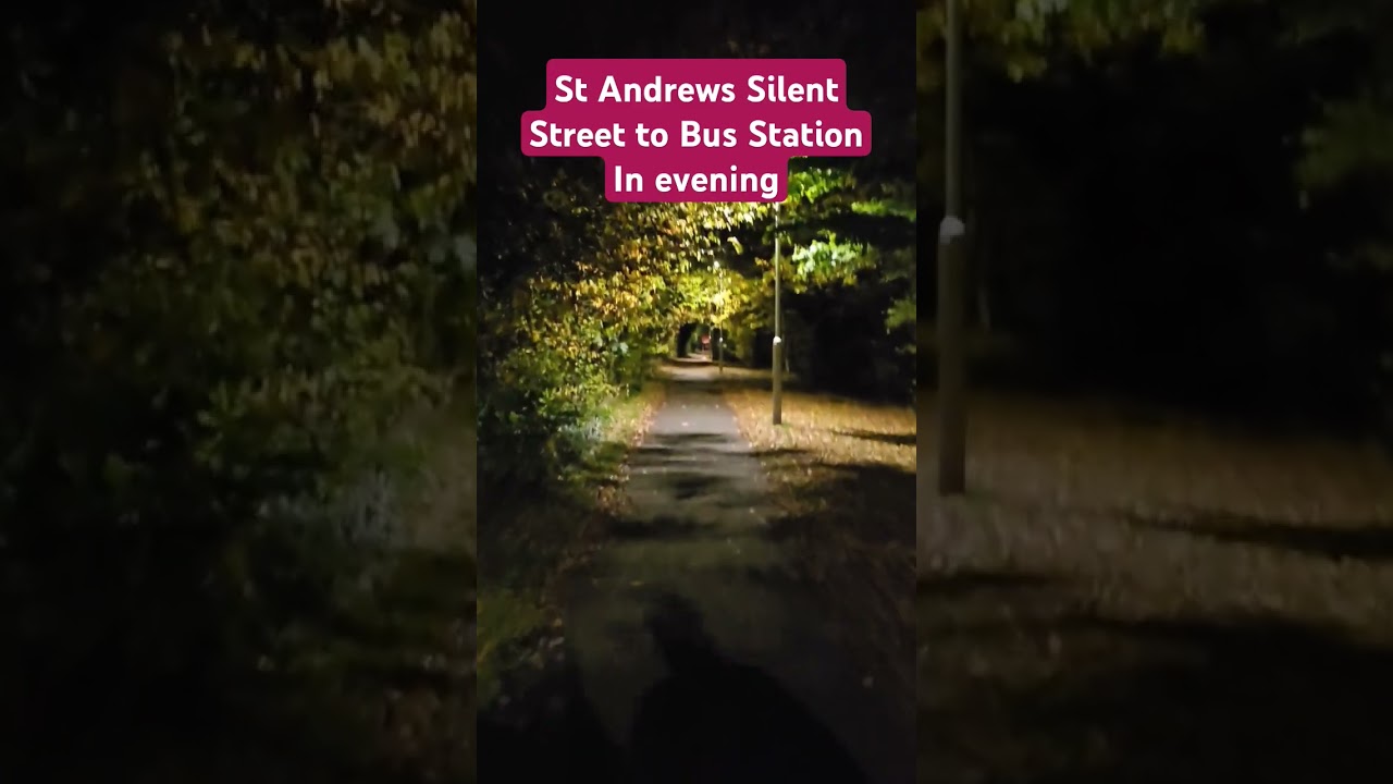 St Andrews Travel in Evening - Silent street st andrews #scotland #travel #standrews #visitscotland