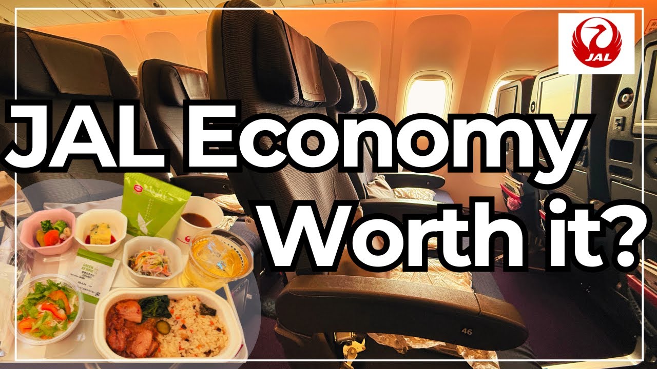 JAL Economy Class Tokyo to Bangkok ✈️ Full Flight Review [4K]
