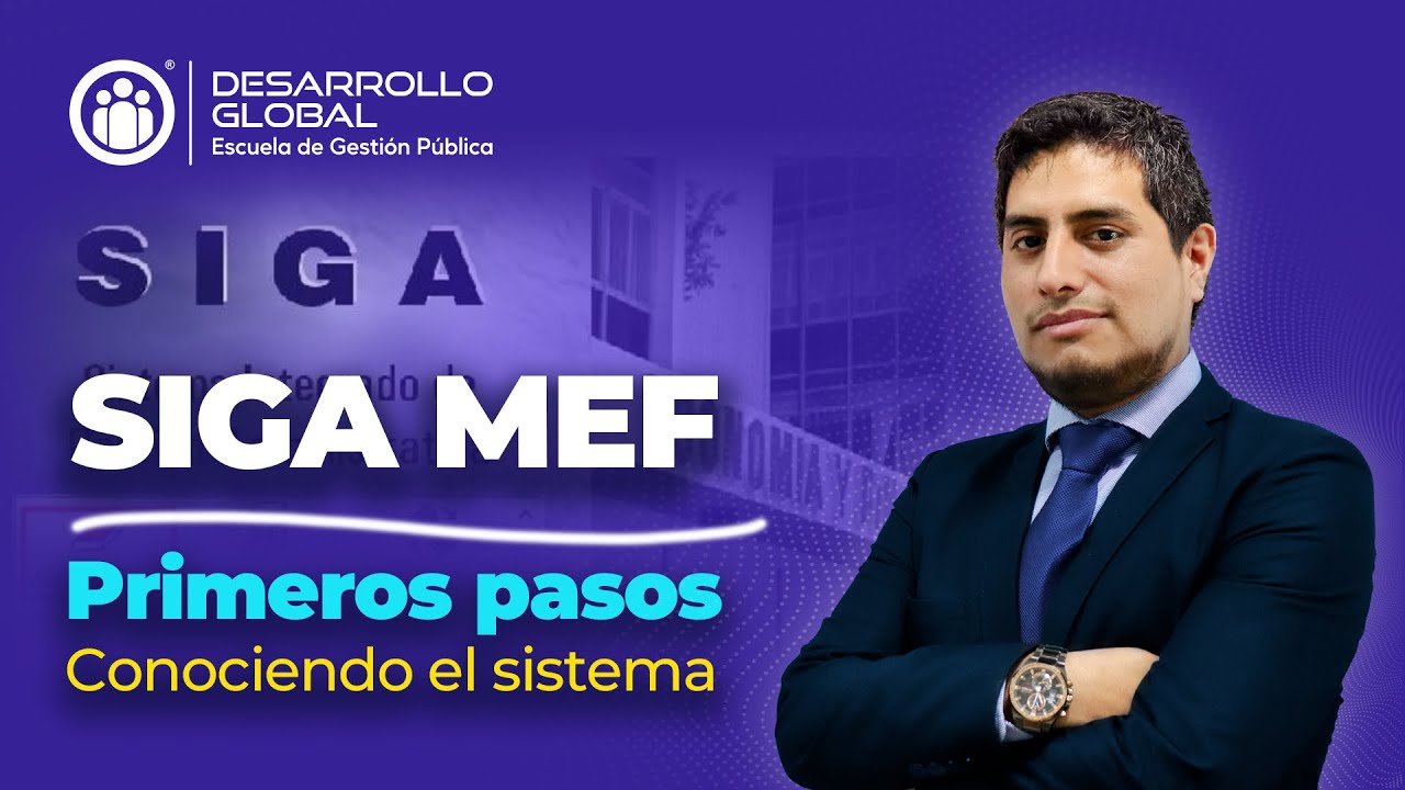 SIGA MEF 2024 - Los primeros pasos en el Sistema #siaf #sigamef