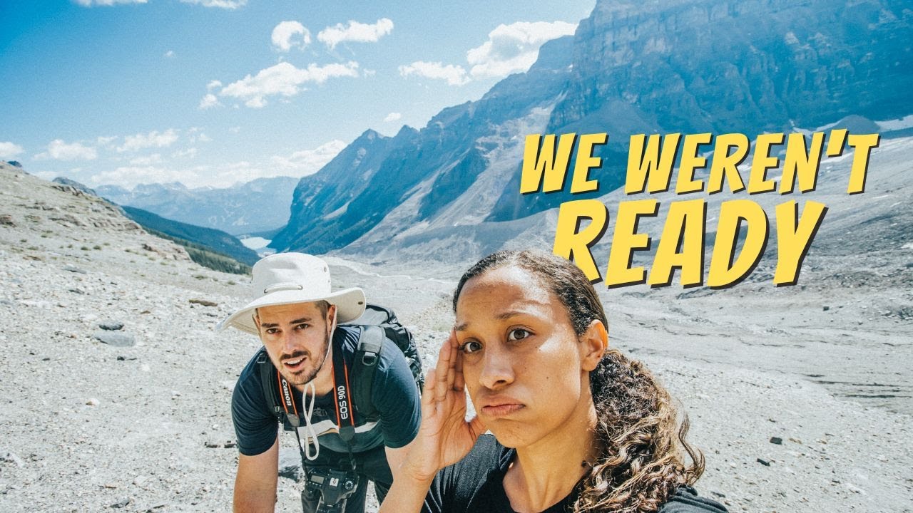 OUR FIRST 18km HIKE (Plain of six glaciers)