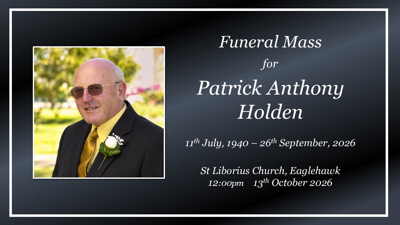 Funeral Mass of Patrick Anthony Holden