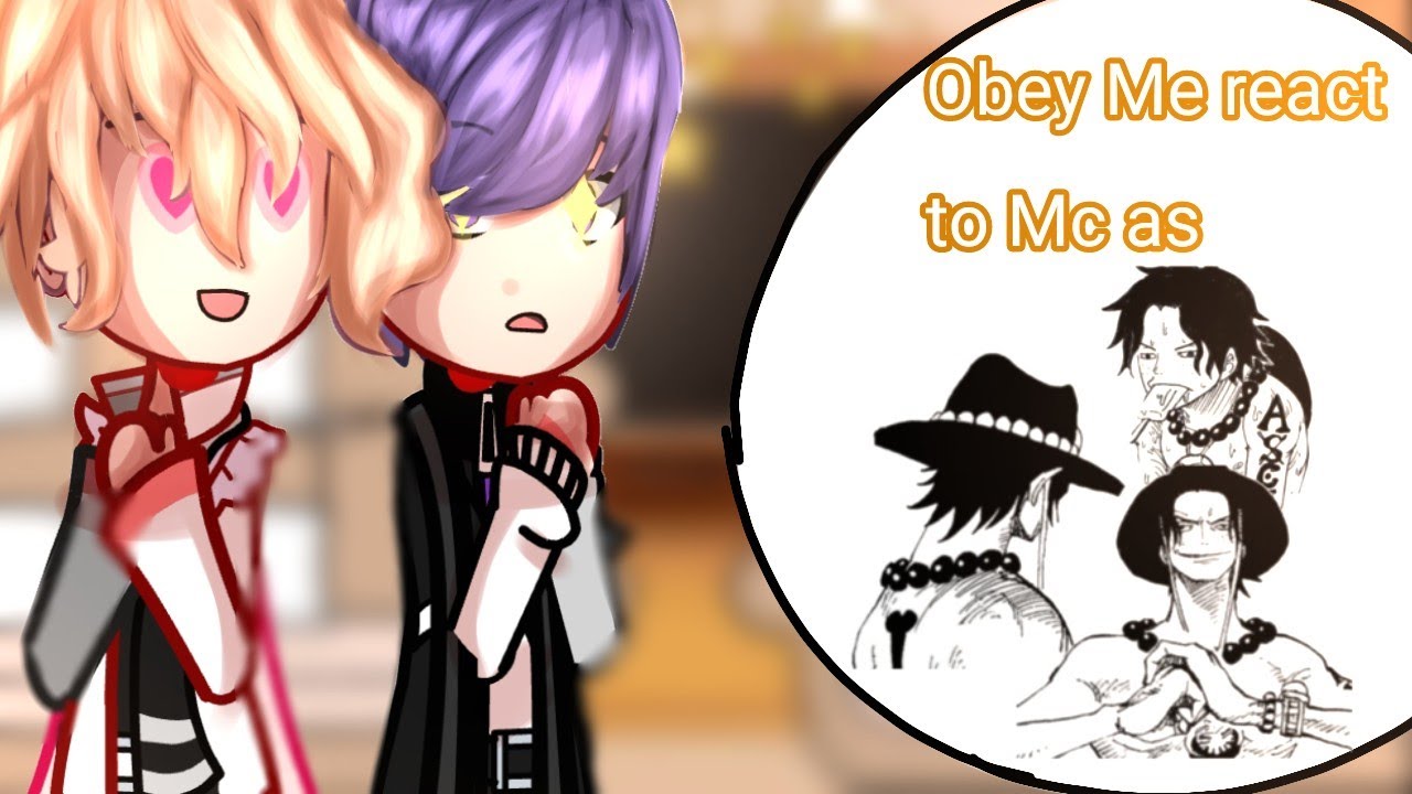 Obey me react to M!mc as Portgas D. Ace