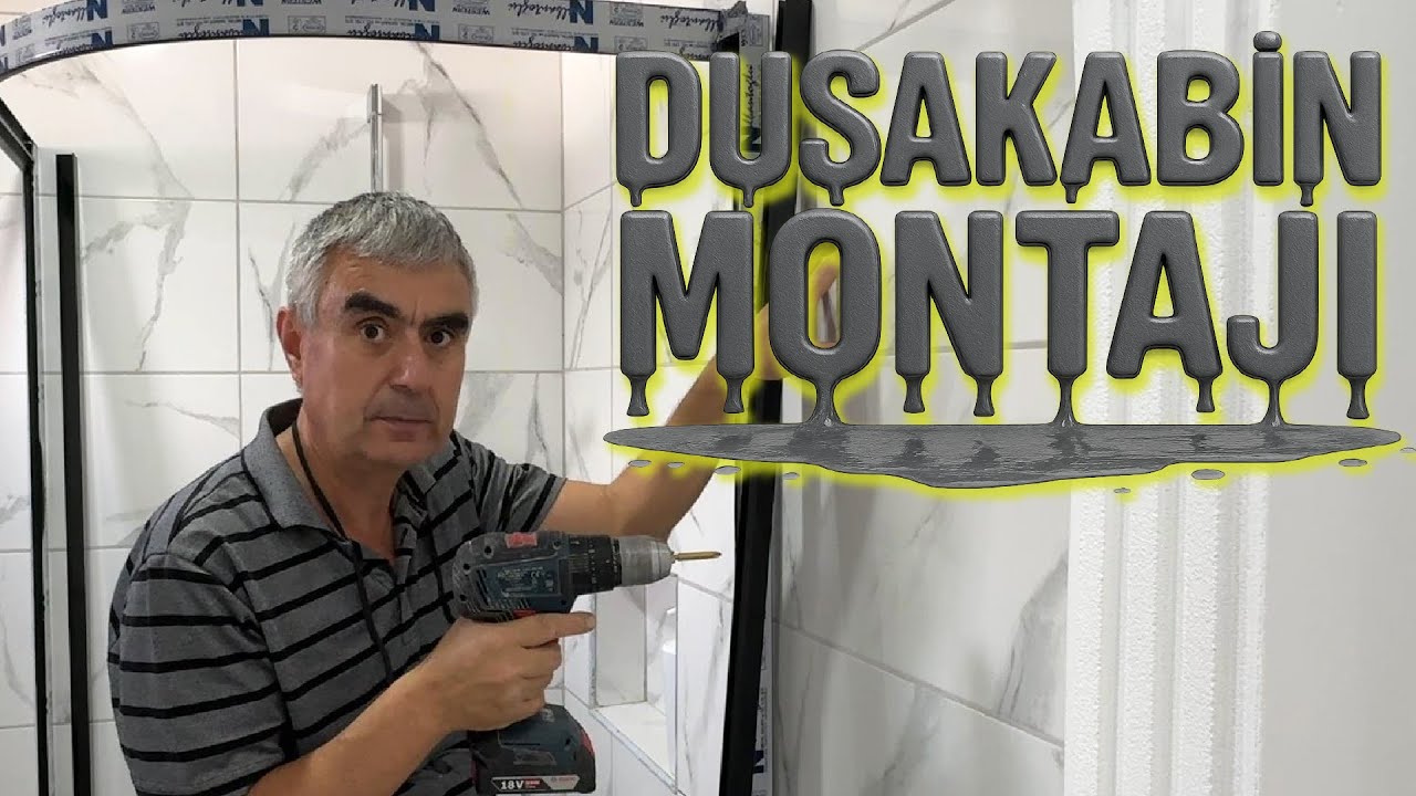 Duşakabin montajı nasıl yapılır Oval sistem