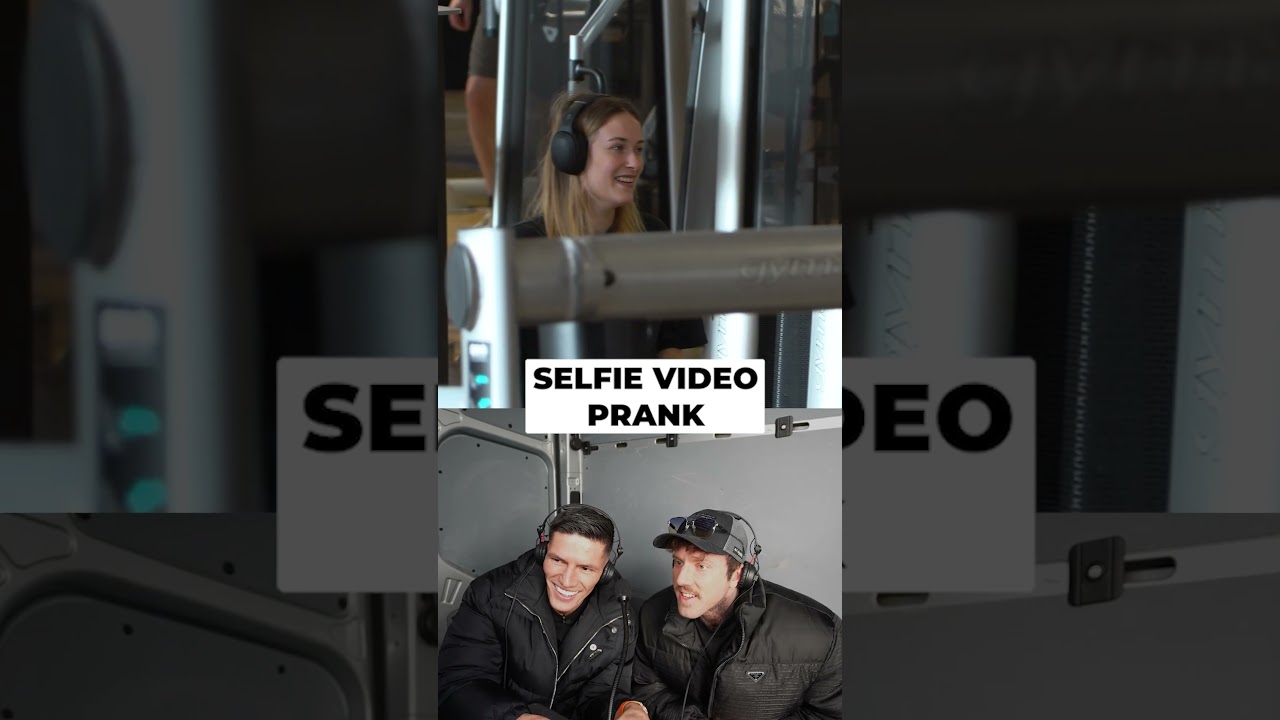 Selfie Prank im Gym! Johannes Luckas Ferngesteuert mit Christian Wolf & Islam Dulatov