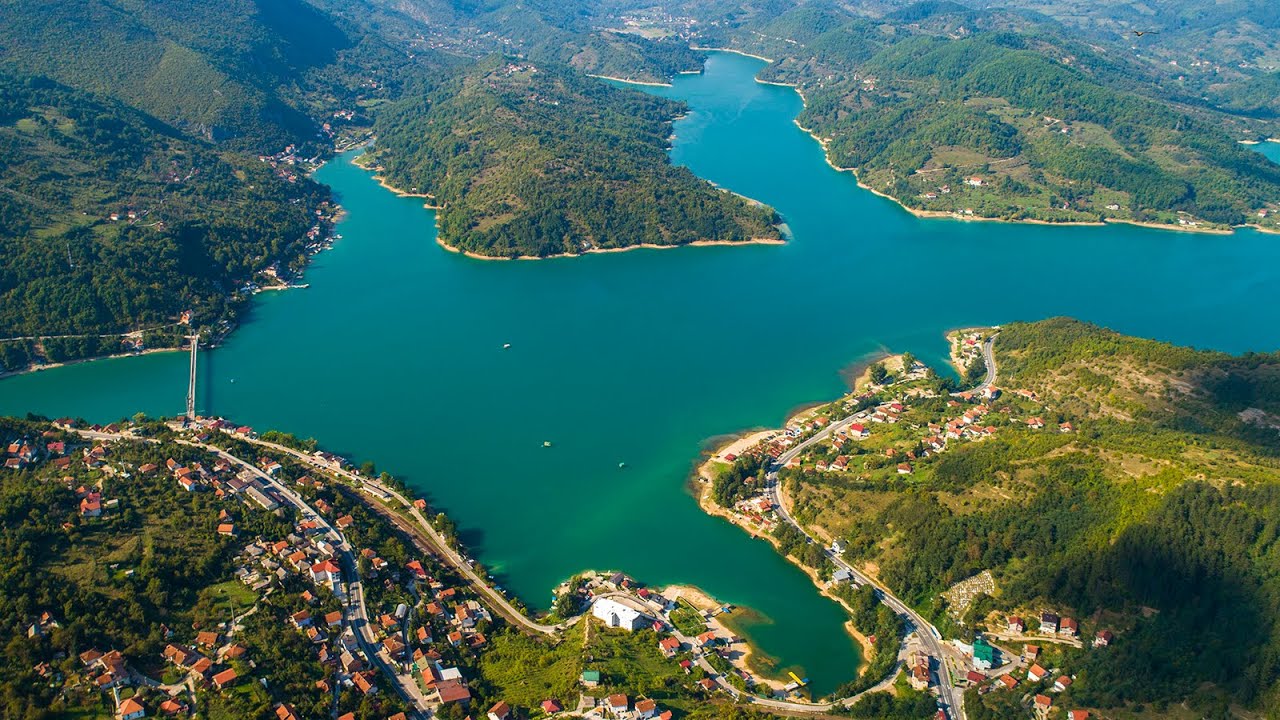 Jablaničko jezero, modrozelena hercegovačka ljetna destinacija iz zraka - Dron.ba za N1