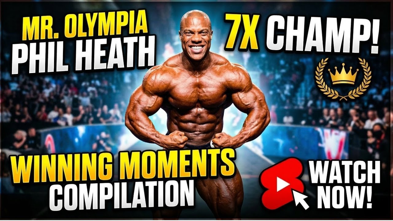 PHIL HEATH Mr Olympia Winning Moments Compilation 2011-2017