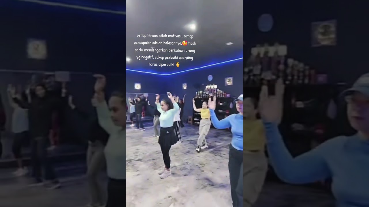 zumba class - take on me ( salsa ) - zumba - zin fitri - Belitung - get fit studio 