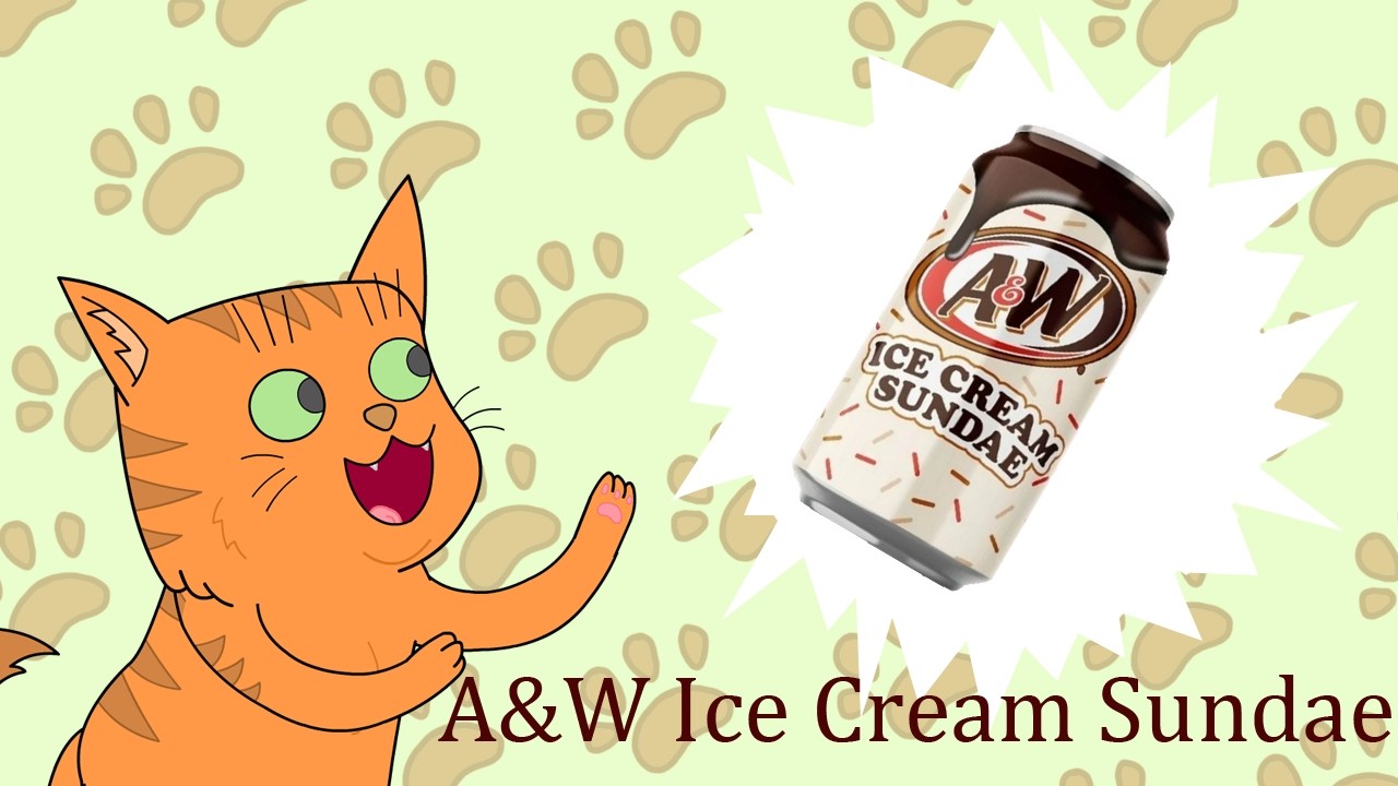 Kool Cat Drinks Episode 208: A&W Ice Cream Sundae
