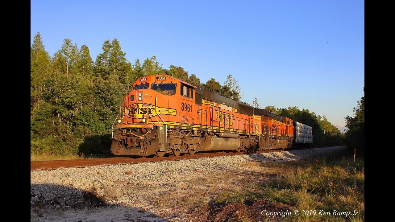 BNSF Power on the CSX Brooksville Sub - April 18, 2019