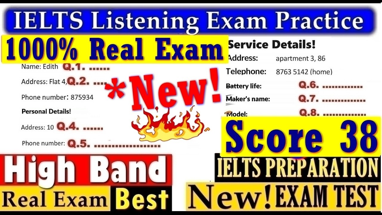 IELTS Listening Practice Test 2026 | New Real IELTS Exam With Answers | 09 Aug 2026