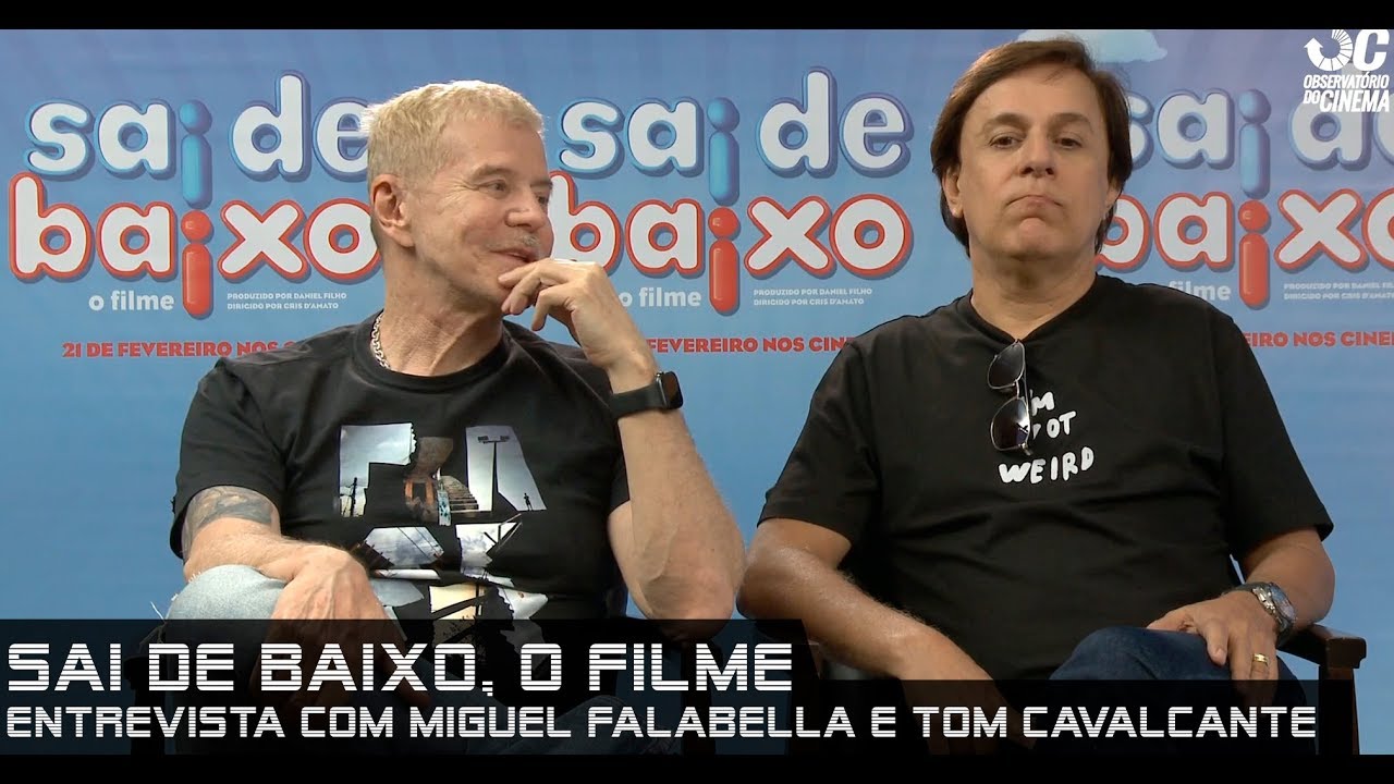 Sai de Baixo O Filme - Entrevista com Tom Cavalcante e Miguel Falabella