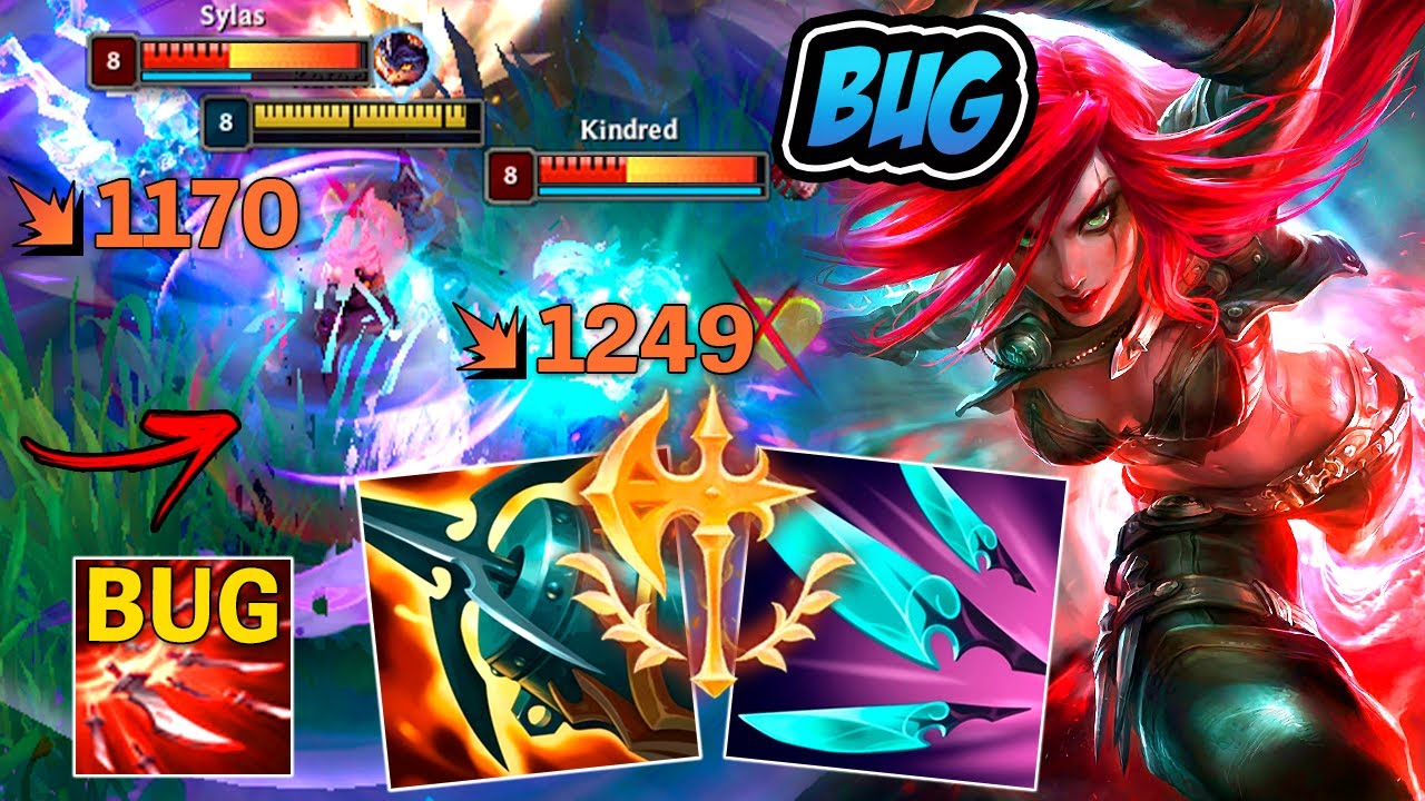 *BUG* KATARINA AD CRITICO CDR INFINITO COM ESSE ITEM - LEAGUE OF LEGENDS