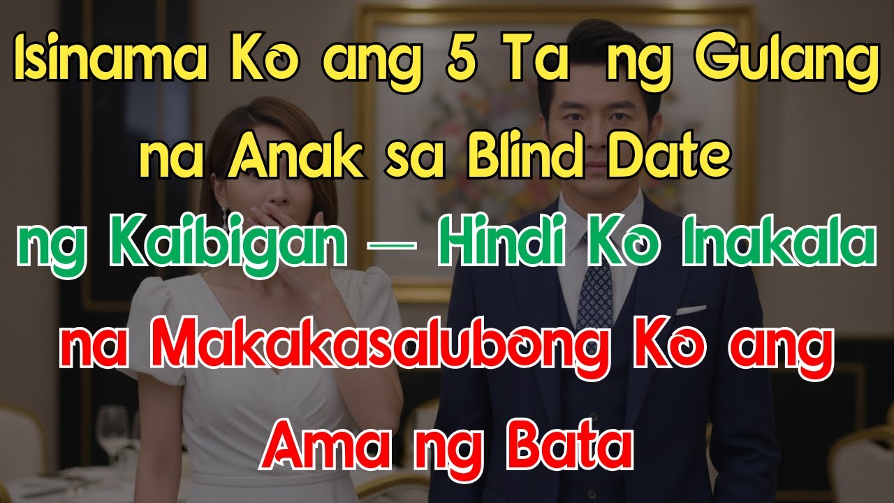 Isinama Ko ang 5 Taóng Gulang na Anak sa Blind Date ng Kaibigan — Hindi Ko Inakala na...