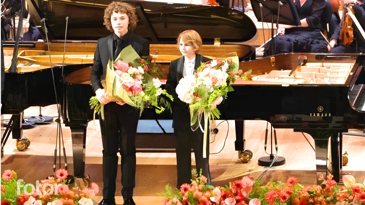 F. Poulenc - concerto for 2 pianos and orchestra in D minor/ Elisey Mysin & Lev Bakirov