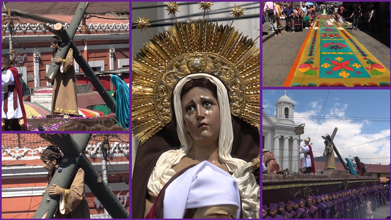 viernes santo JESUS NAZARENO del templo San Juan de Dios quetzaltenango 18-04-2025.