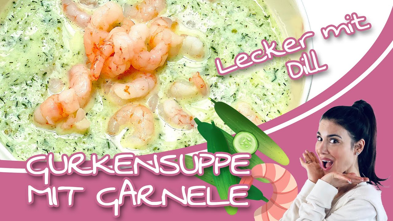 Diese Suppe wird nicht gekocht! | Rezept für Gurkensuppe