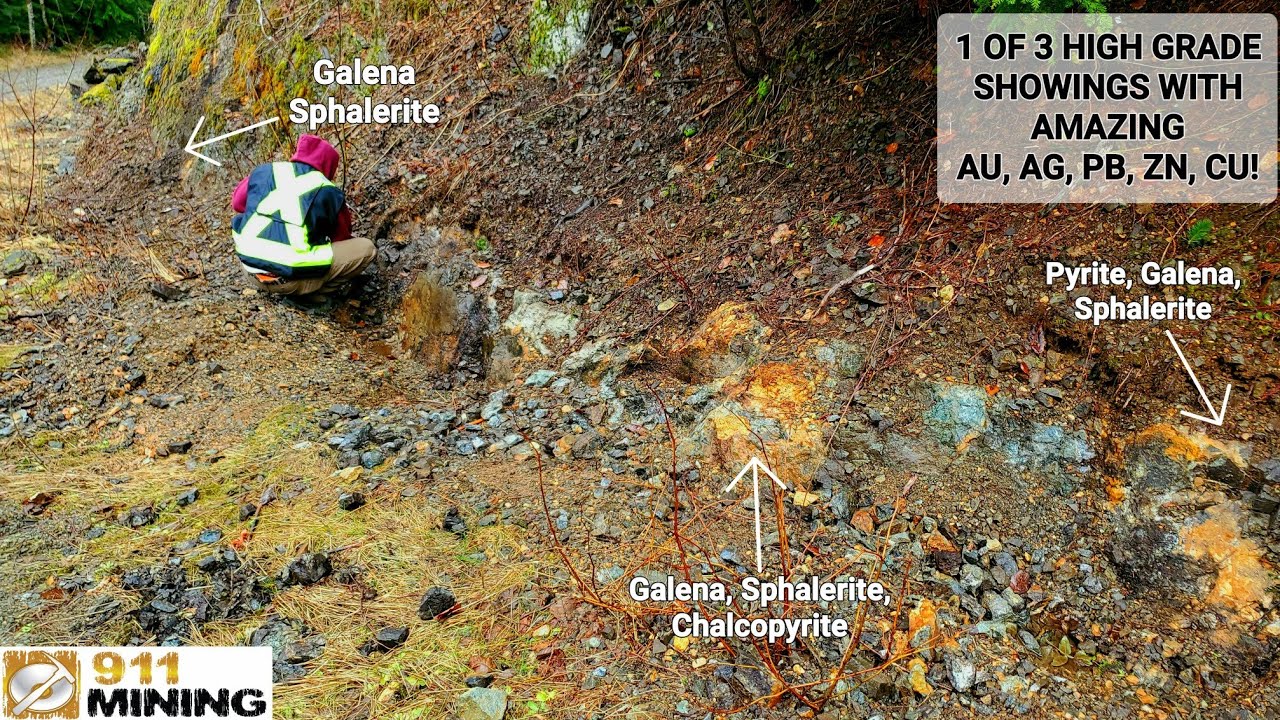 These Three Large Rich Gold Bearing VMS Deposits Need Trenching!
