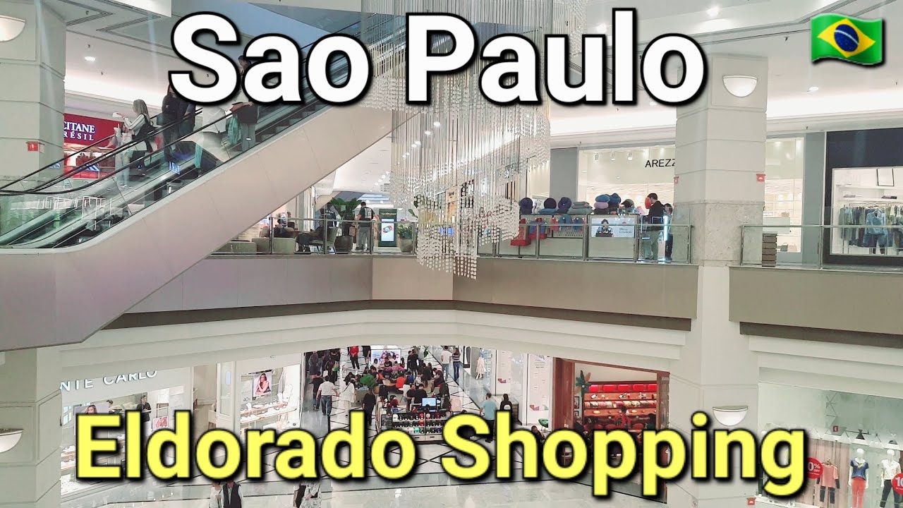 Sao Paulo - Brazil | Walking inside the Eldorado Shopping 【4K】🇧🇷🛍 🎬📹