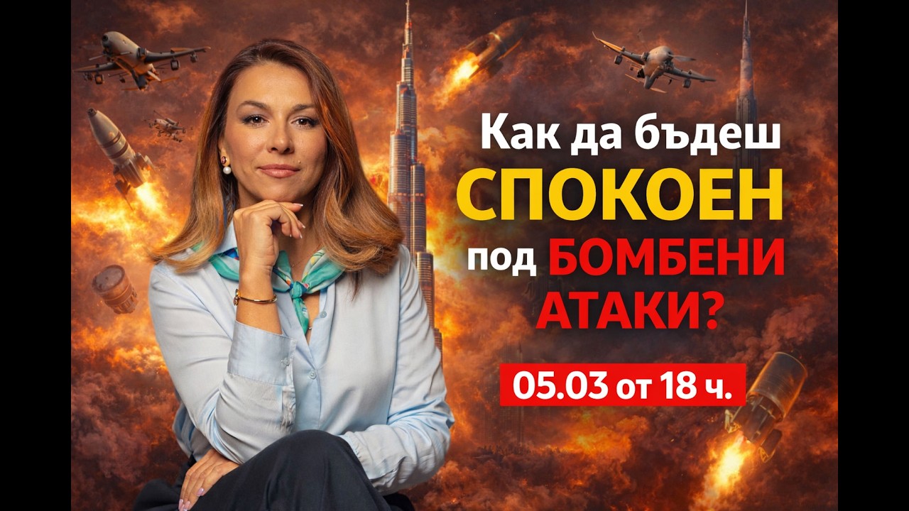 Как да бъдеш спокоен под бомбени атаки?