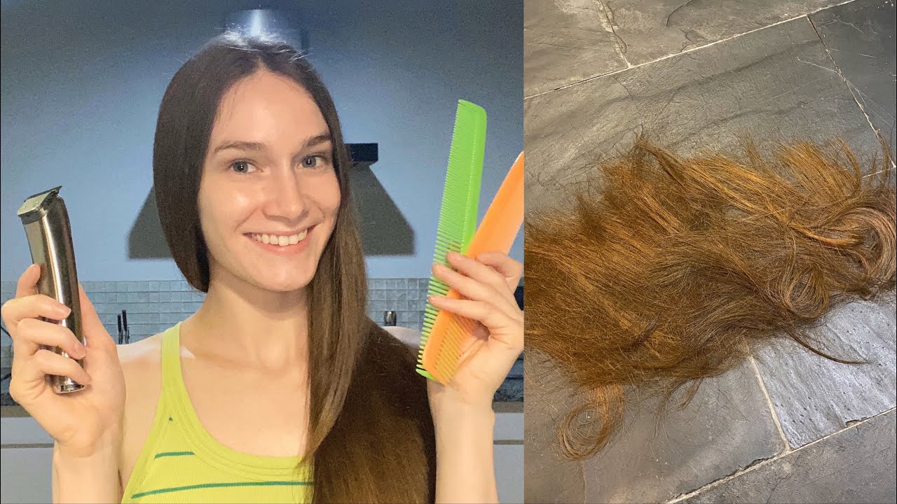 I CHOPPED OFF ALL MY HAIR!!