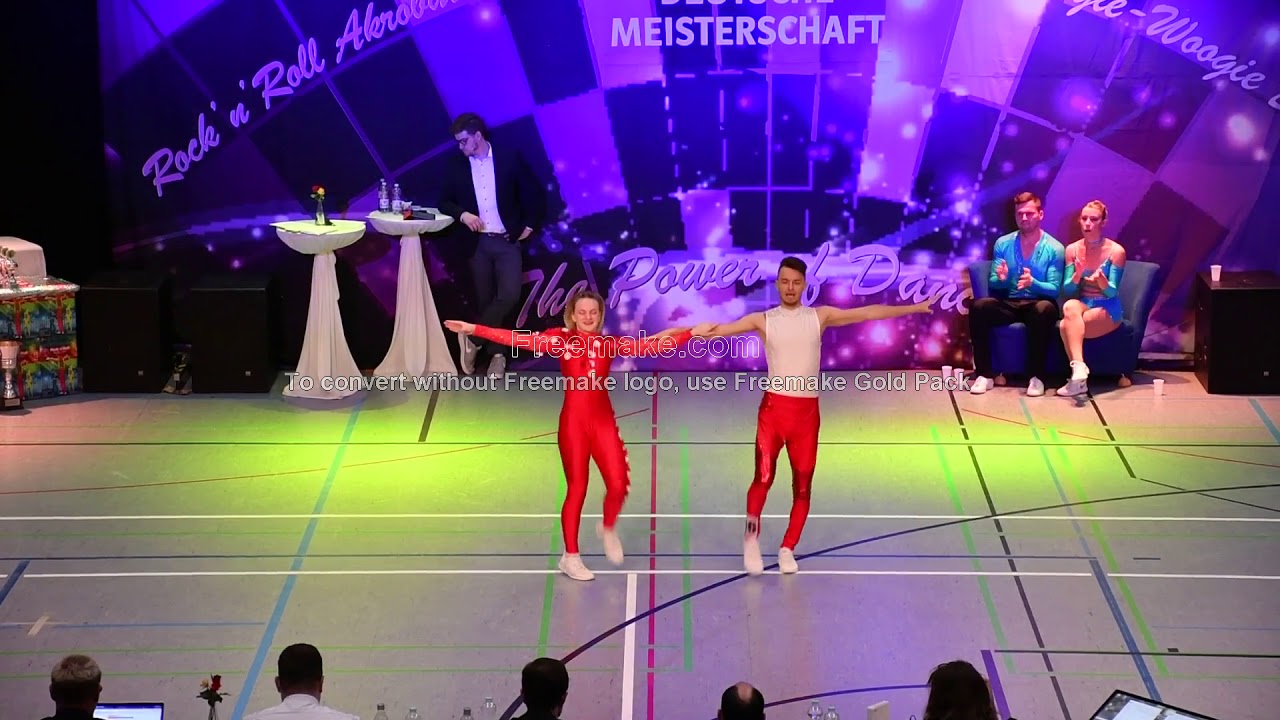 Franziska Schmidt - Jan Wimmer, DM 19, Rock´n´Roll, Finale, B-Klasse, Akrobatik