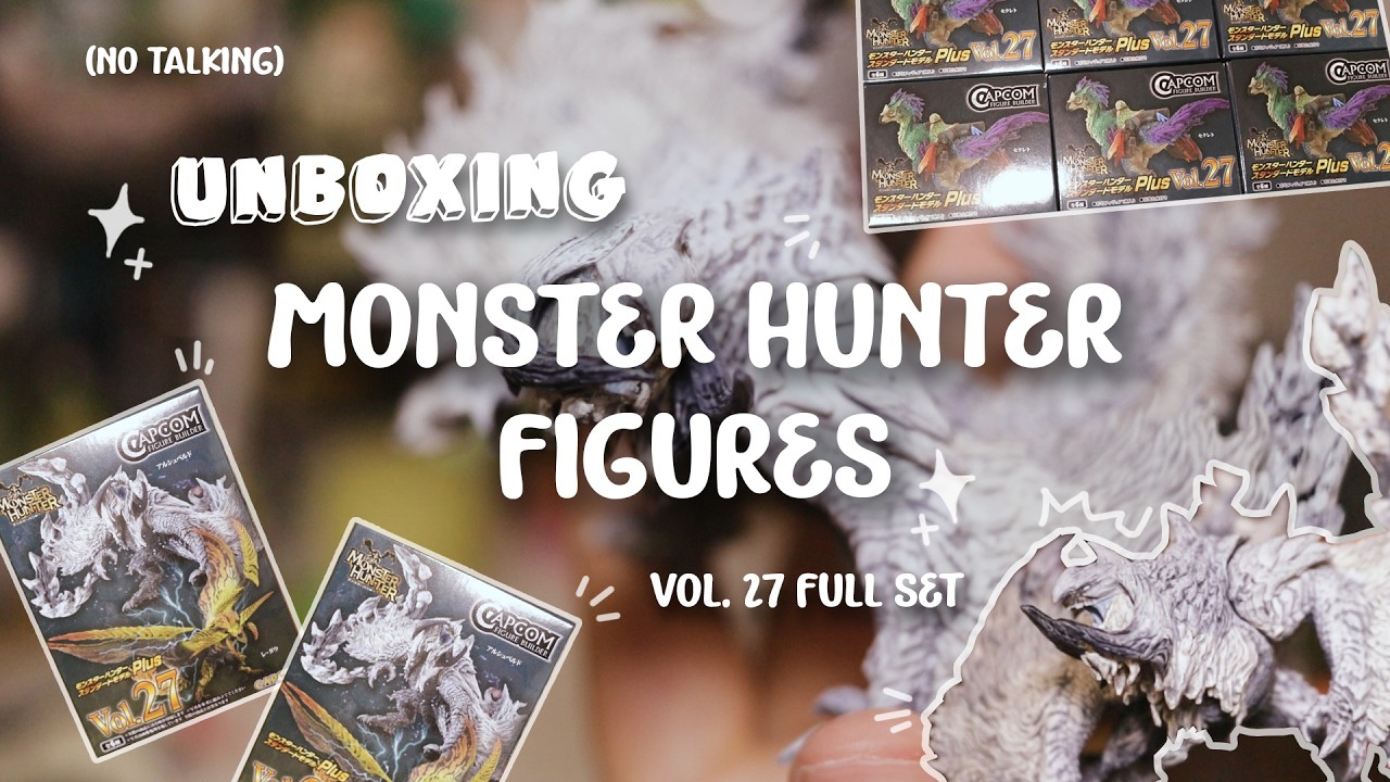 Unboxing Monster Hunter Figures!