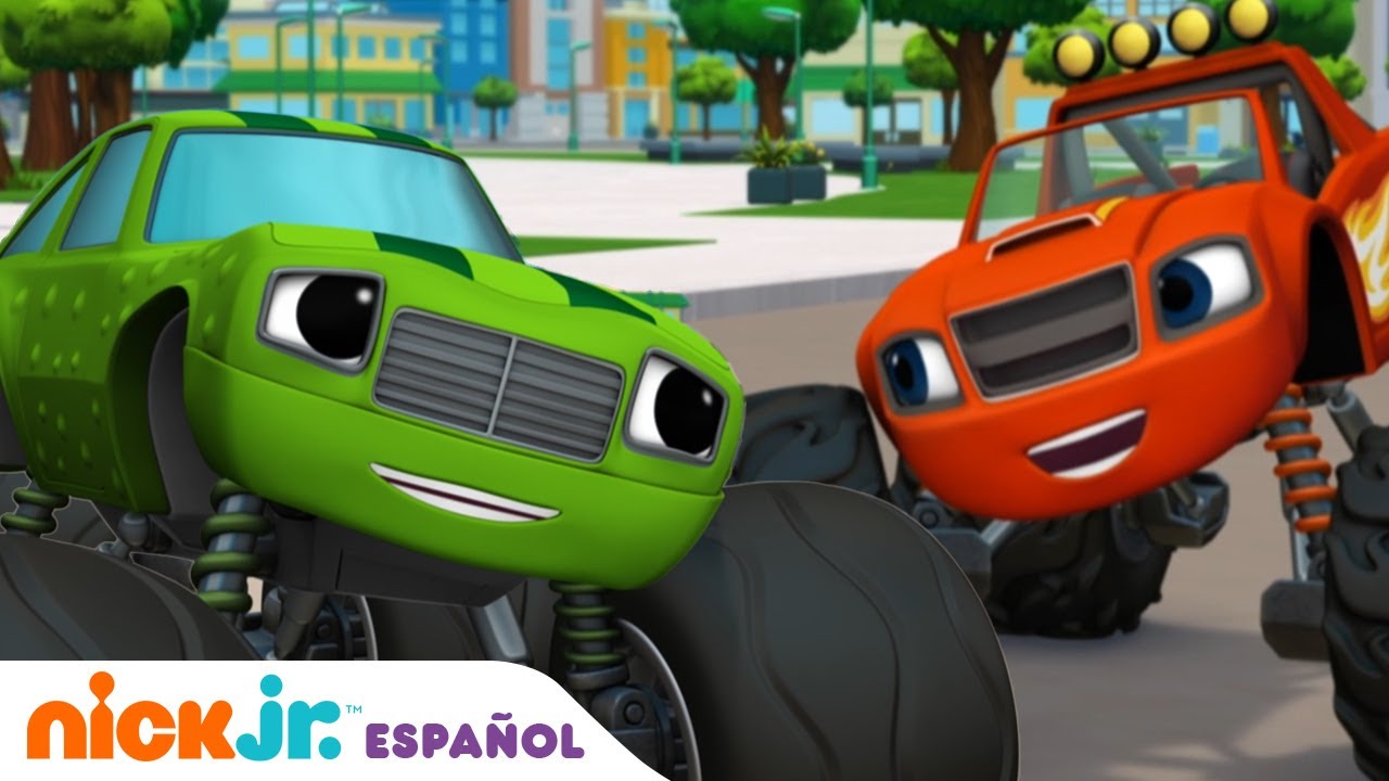 Blaze y los Monster Machines | ¡¿Pickle aspira a Crusher?! | Nick Jr. en Español