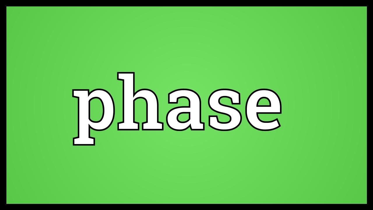 Phase Meaning