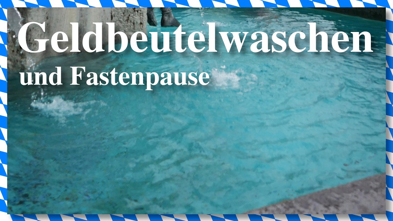 Geldbeutelwaschen und Fastenzeit - Bairischer Podcast - Folge #342 - Bayern Absolut