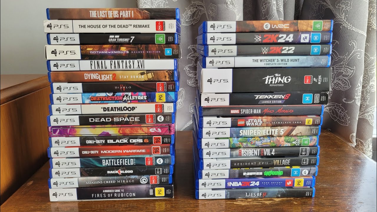 PS5 game collection update September 2025 