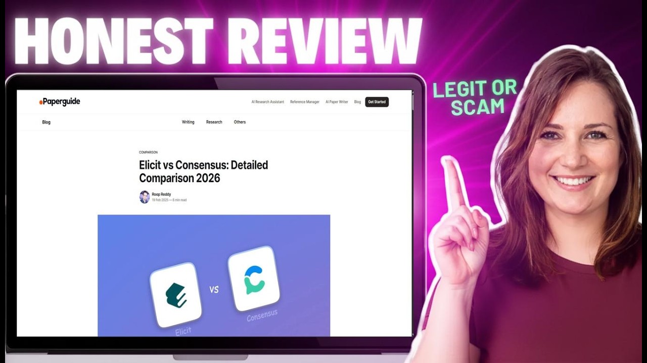 Обзор Elicit vs Consensus vs Scite 2026: сравнение и обзор инструментов для исследований в област...