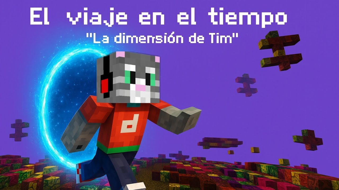 ✅️✨️☄️El viaje en el tiempo, la dimensión🌆 de Tim|Temporada 2 Episodio|Serie Survival de Minecraft
