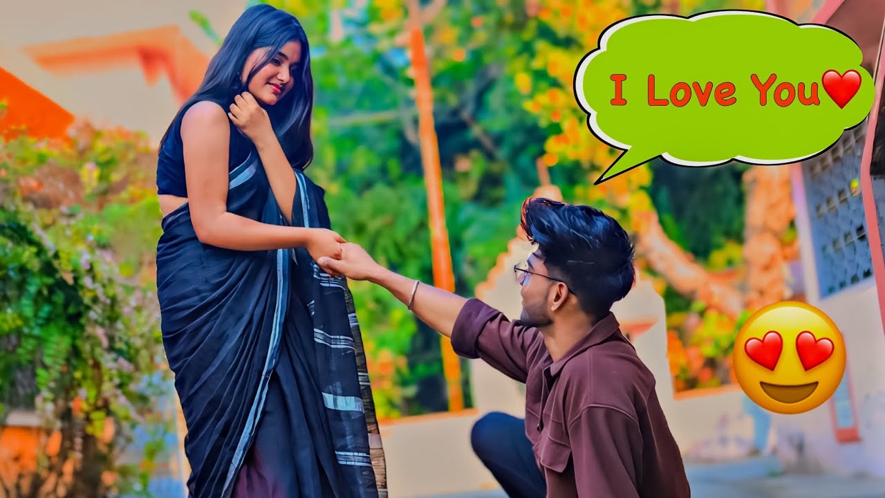 প্রথম দেখায় প্রেম😍 || impressing random cute girls 🥰 prank on strangers #bengali #funny