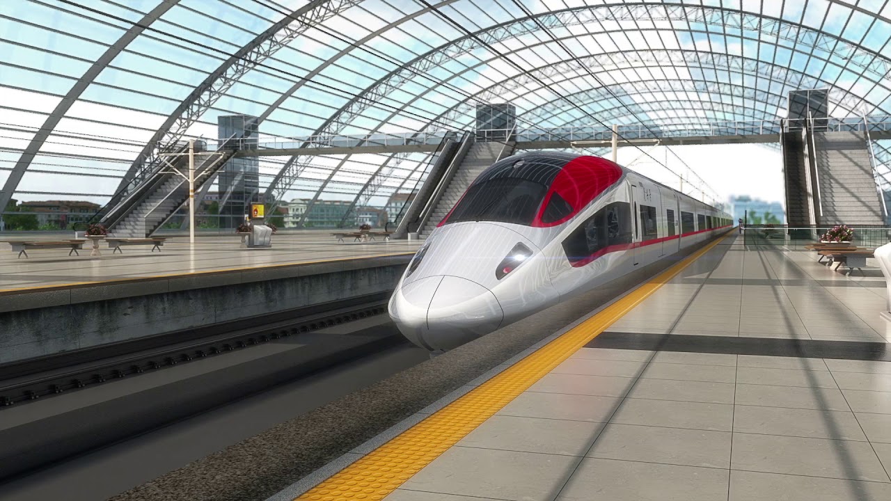 InnoTrans2018 CRRC FUXING highspeed railway train