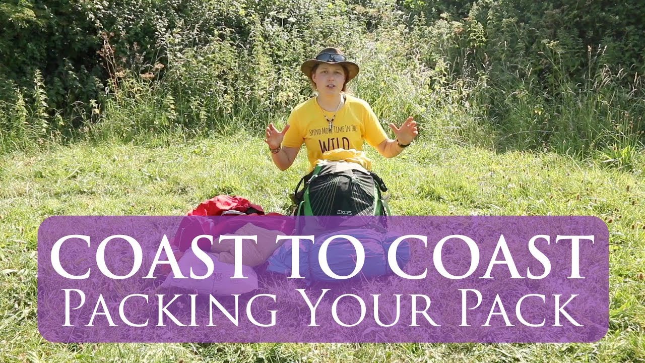 Kit List for England Wainwright Coast to Coast Walk