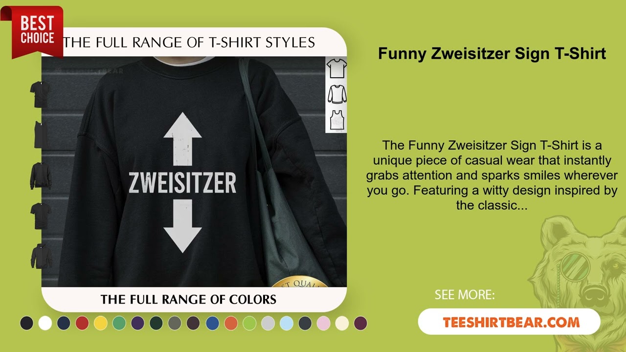 Funny Zweisitzer Sign T-Shirt