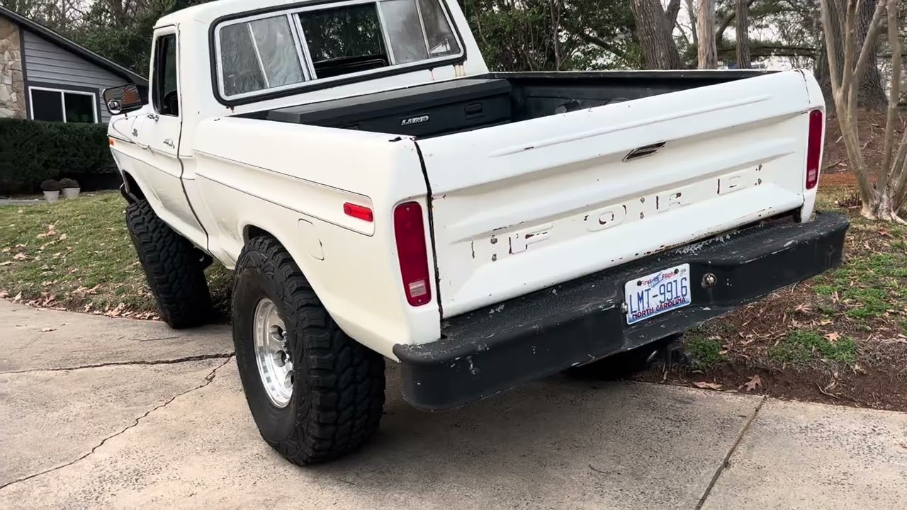 1978 F150, 1-tons and 40s - driveway flex