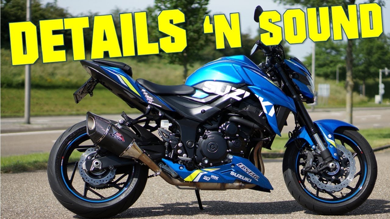 2019 Suzuki GSX-S750A MotoGP 35kW A2 Details & exhaust sound