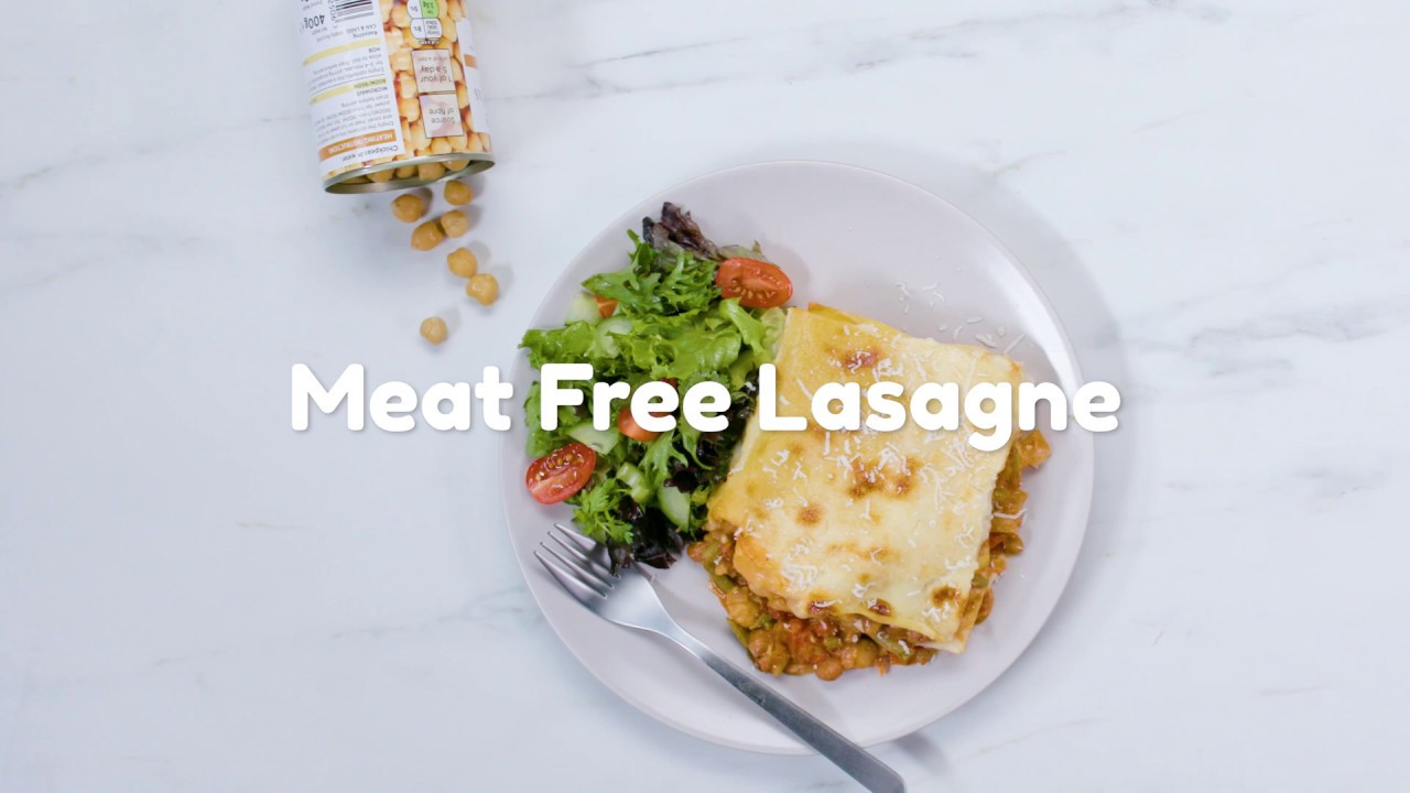 Meat Free Lasagne - Love Canned Food