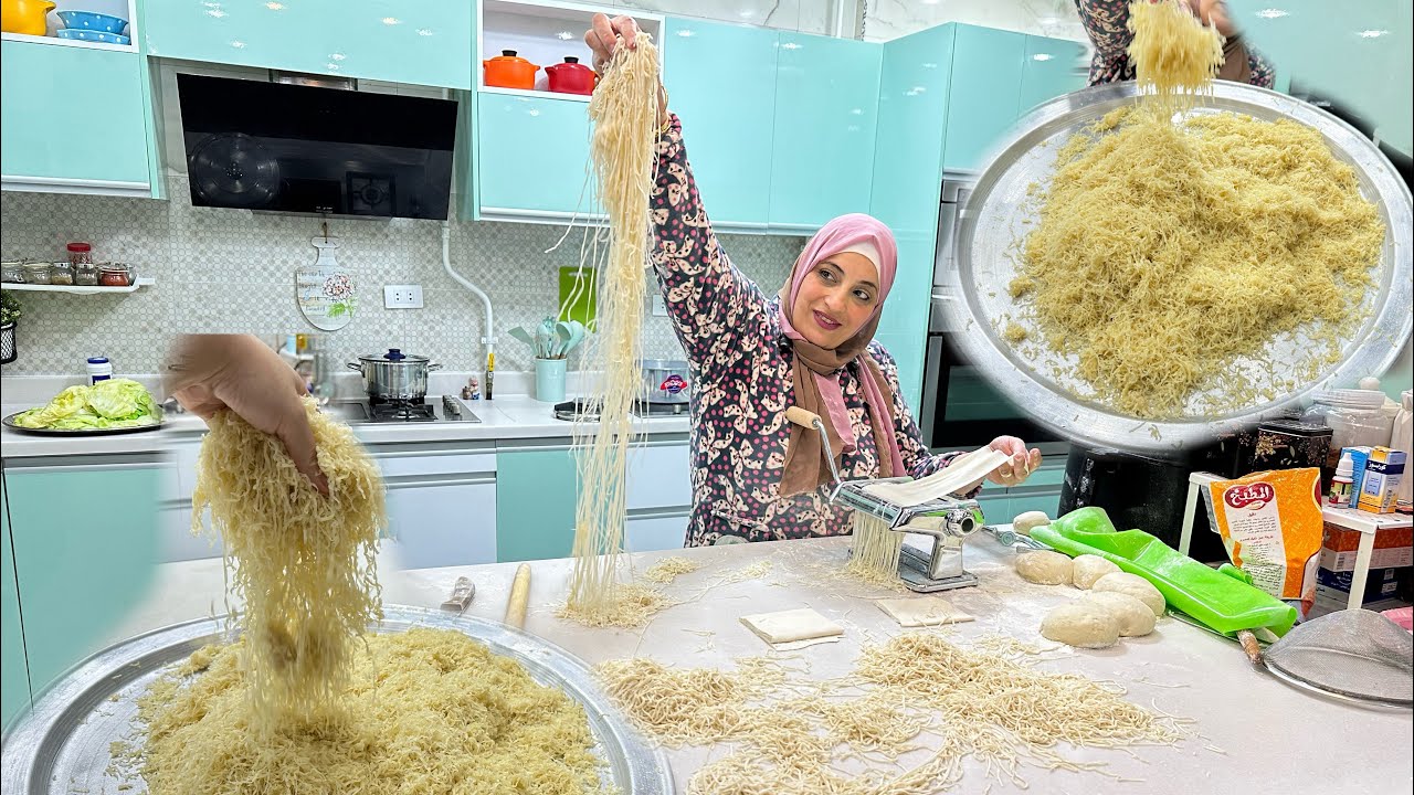 لما بغيب بغيب علشان الجديد اكلت جدتي اول مره اصنعها في البيت ابهرت الجميع