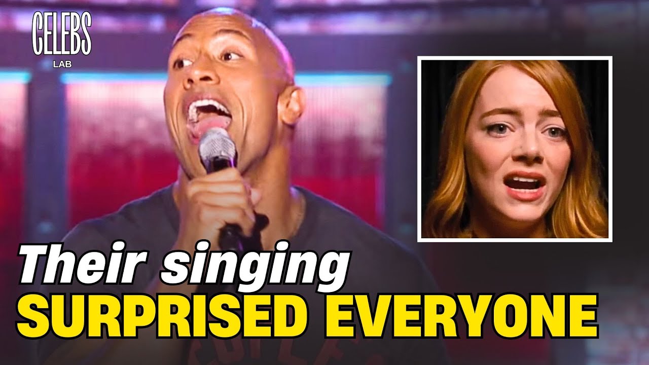 10 Actors Who STUNNED Everyone With Their Voices