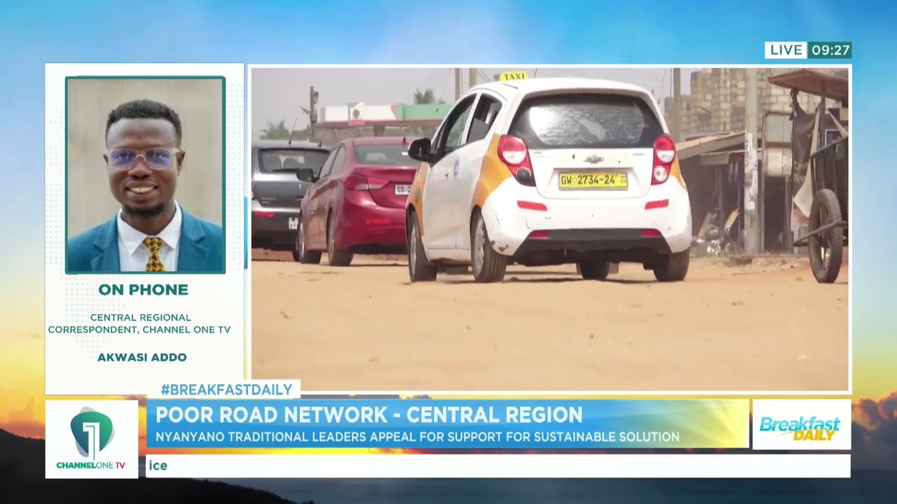 Poor Road Network in Central Region: Nyanyano Traditional Leaders Appeal for Sustainable Fix
