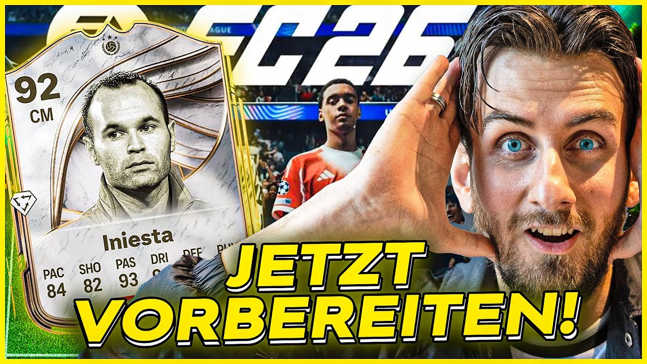 MUST KNOW! ✅ Alles zur Vorbereitung auf FC 26 + erste Ratings zu FUT 26