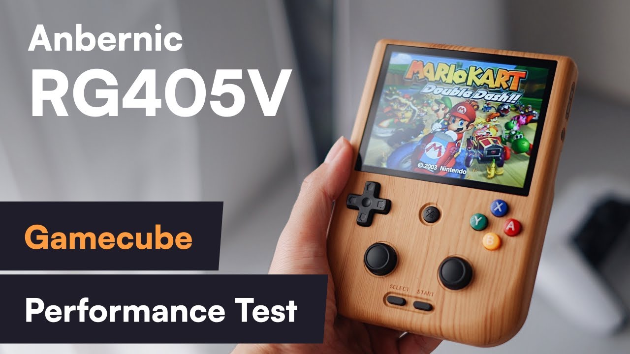 Anbernic RG405V Gamecube Performance Showcase & test