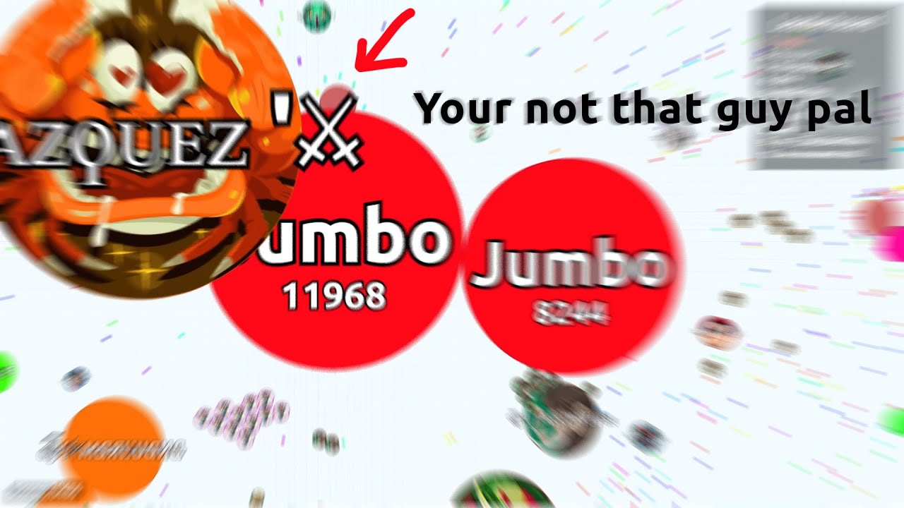 You're not that guy! - AGARIO EPIC SOLO GAMEPALY