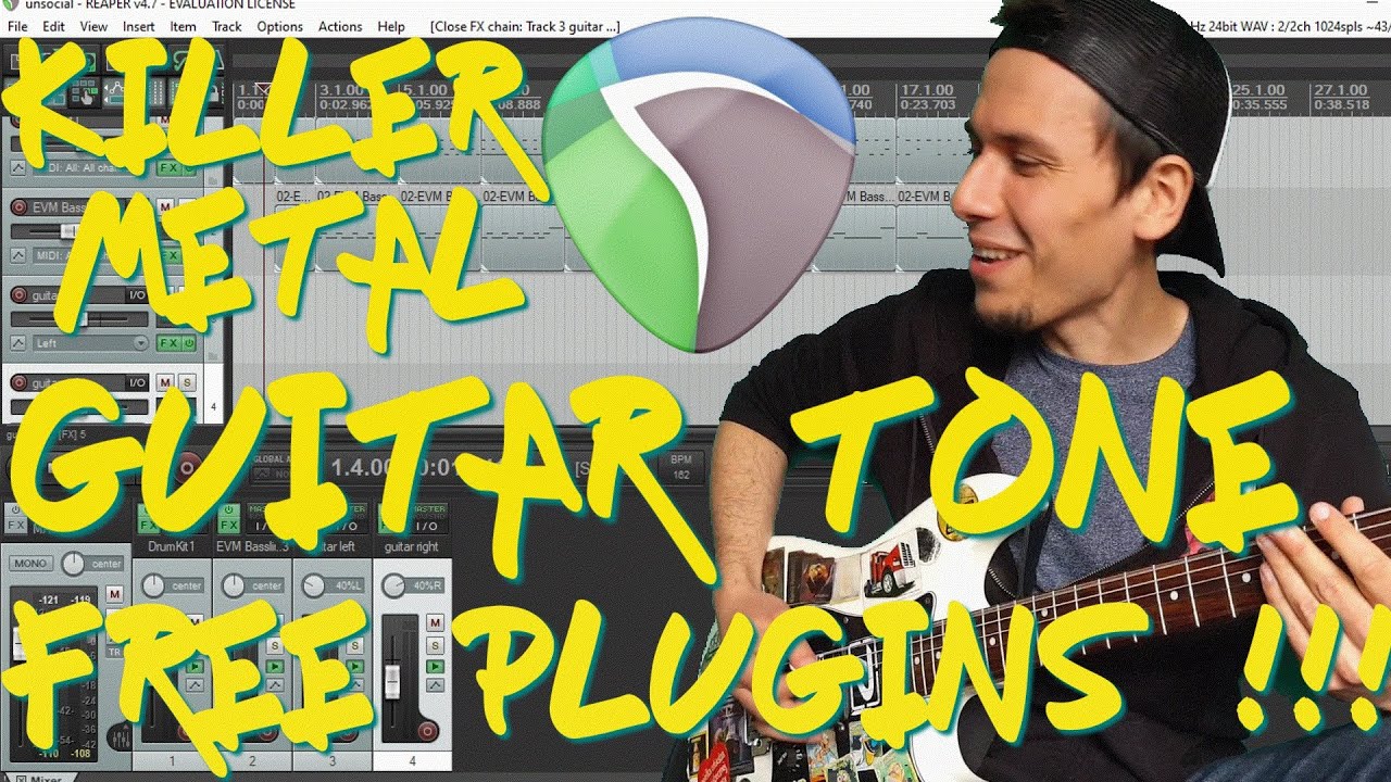 Как получить металлический гитарный тон в Reaper — бесплатные плагины