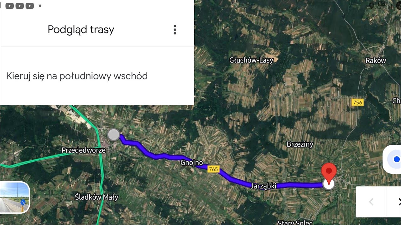 CabView- DW 765 Chmielnik-Szydłów. 01,26.