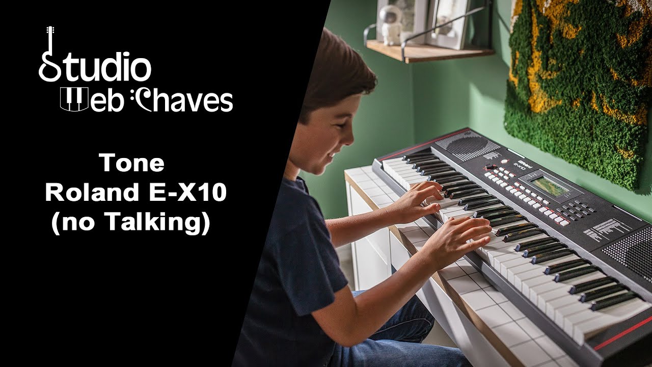 Review Keyboard Arranger Roland E-X10 Demo - All Playing NO TALKING (demonstração de sons e timbres)