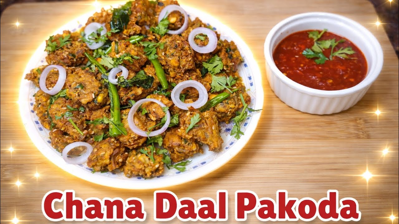 Ramzan Special Crispy Chana Daal Pakode | Iftar Ki Sabse Tasty Recipe 😋🌙